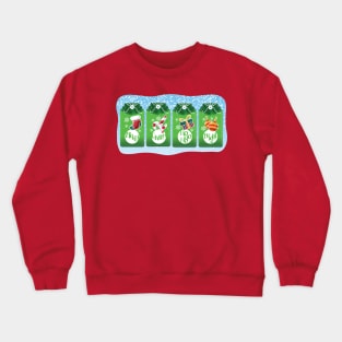 CHRISTMAS GIFT TAGS: Merry Chillin HoHoHo Bright Crewneck Sweatshirt